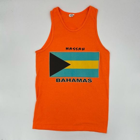 Bahamas Women’s Tan Top, Small. - Picture 1 of 4